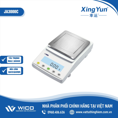 Cân phân tích 2 số lẻ XingYun JA3000C | 3000g