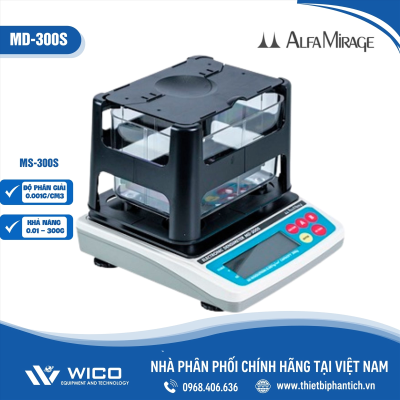 Cân tỷ trọng điện tử Alfa Mirage MD-300S