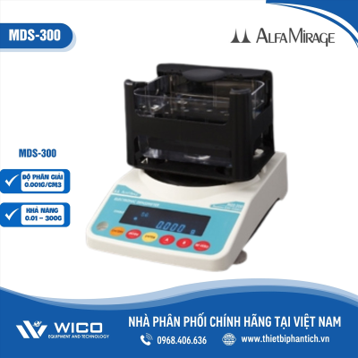 Cân tỷ trọng Điện tử Alfa Mirage MDS-300