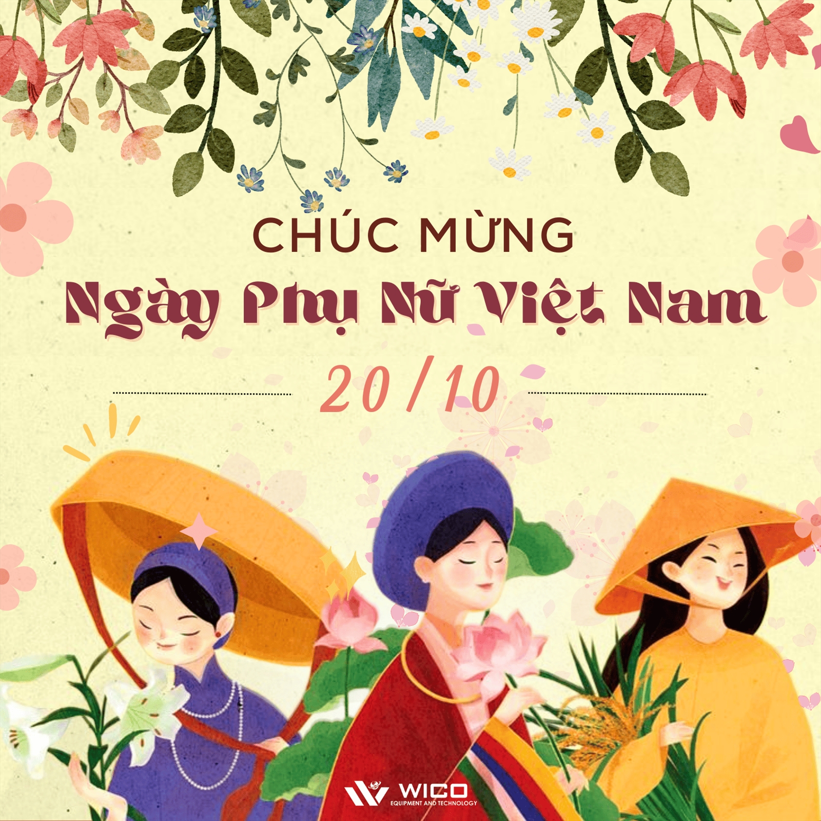 Chúc Mừng Ngày Phụ Nữ Việt Nam 20/10