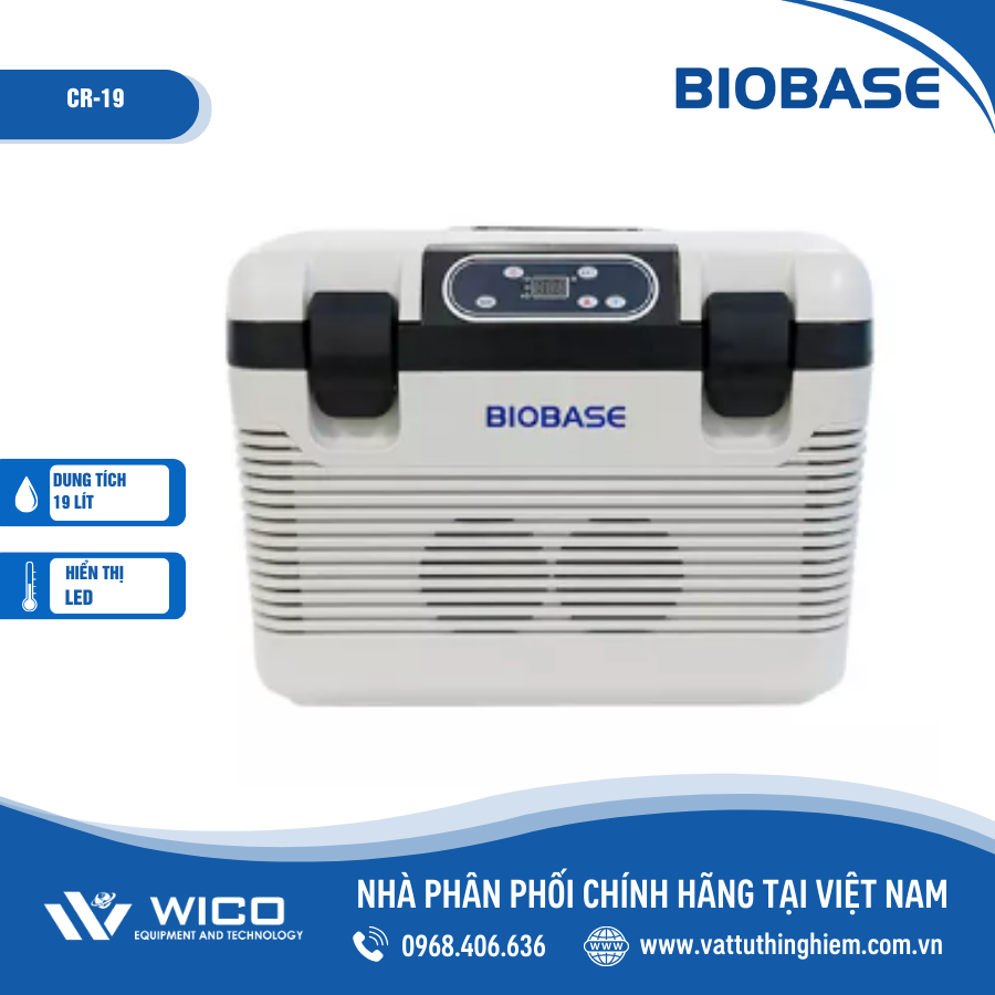Hộp Bảo Quản Vacxin Di Động Biobase CR-19