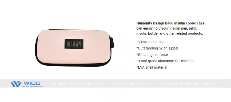 Điểm nổi bật của túi giữ lạnh insulin BD-2112TD