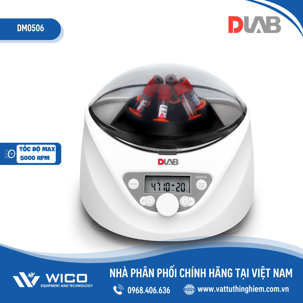 Máy Ly Tâm 6 ống Dlab DM0506