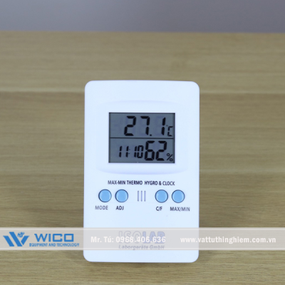 Đồng hồ đo nhiệt độ, độ ẩm ISOLAB - Đức