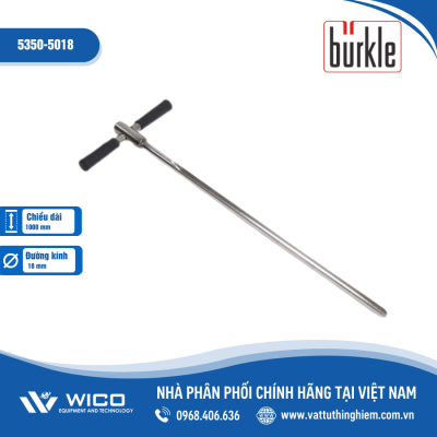 Dụng cụ lấy đất 118cm Buerkle - Đức 5350-5018 ( Thép không gỉ )