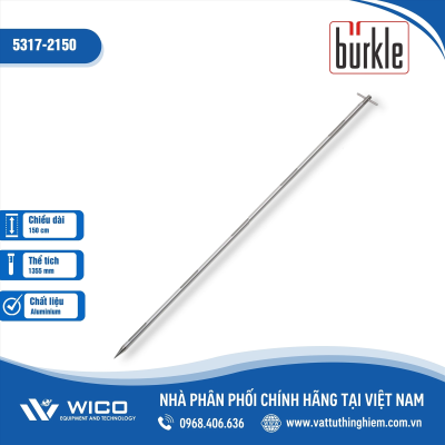 Dụng cụ lấy mẫu 5 ngăn chứa Buerkle - Đức dài 150cm nhôm 5317-2150
