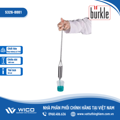 Dụng cụ lấy mẫu lỏng Buerkle - Đức 5326 Thép không gỉ