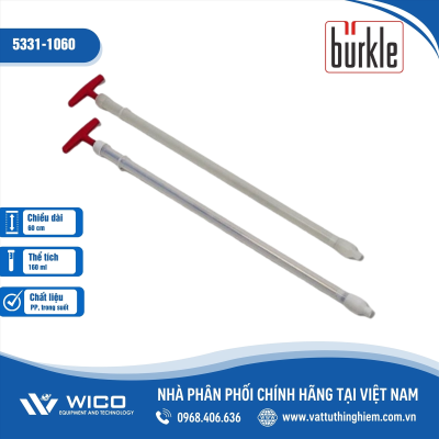 Dụng cụ lấy mẫu nhớt Buerkle - Đức 5331-1060 PP,Transparent