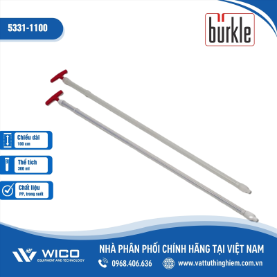 Dụng cụ lấy mẫu nhớt Buerkle - Đức 5331-1100 PP,Transparent