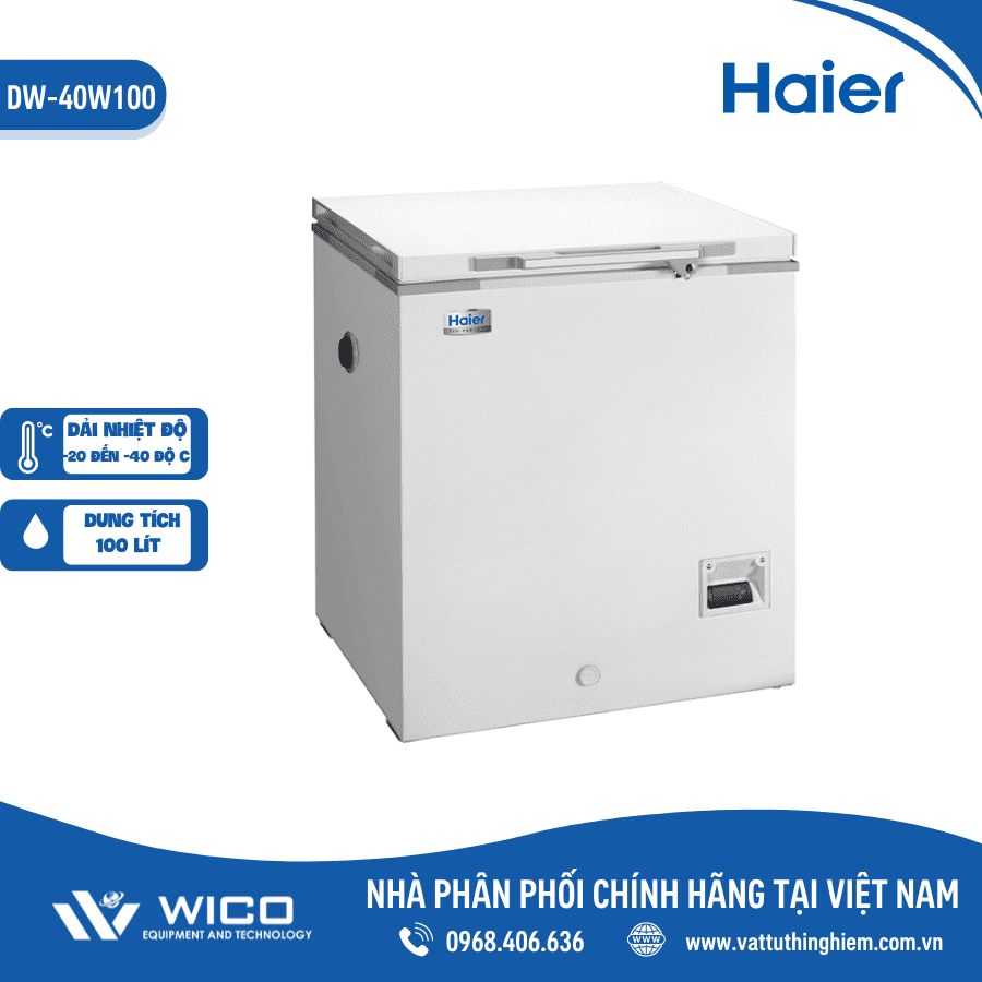 Tủ Lạnh Âm Sâu Haier-40 độ C DW-40W100 | 100 Lít