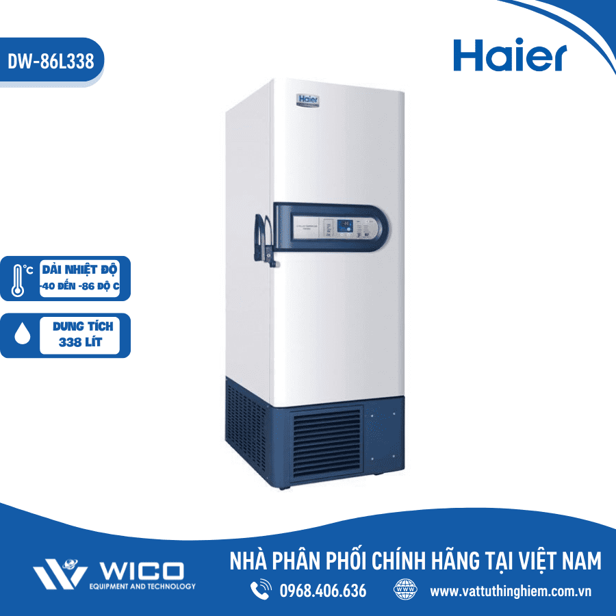 Tủ bảo quản âm sâu Haier âm 86 độ C DW-86L338 | 338 Lít