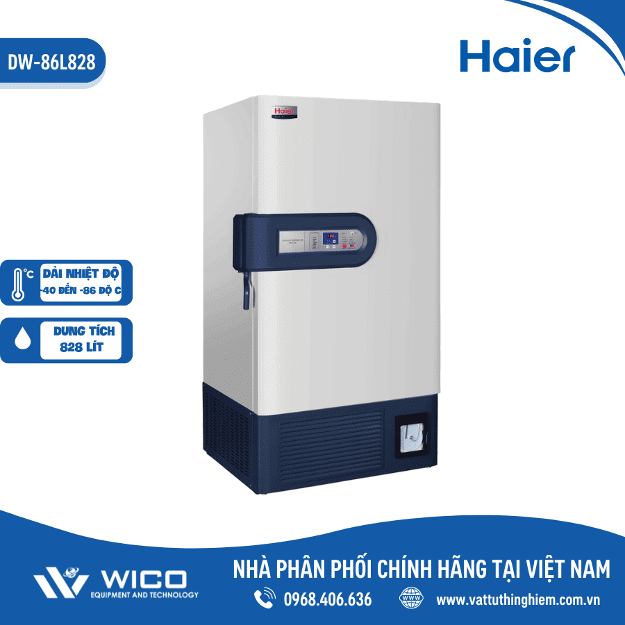 Tủ bảo quản âm sâu Haier âm 86 độ C DW-86L828 | 828 Lít