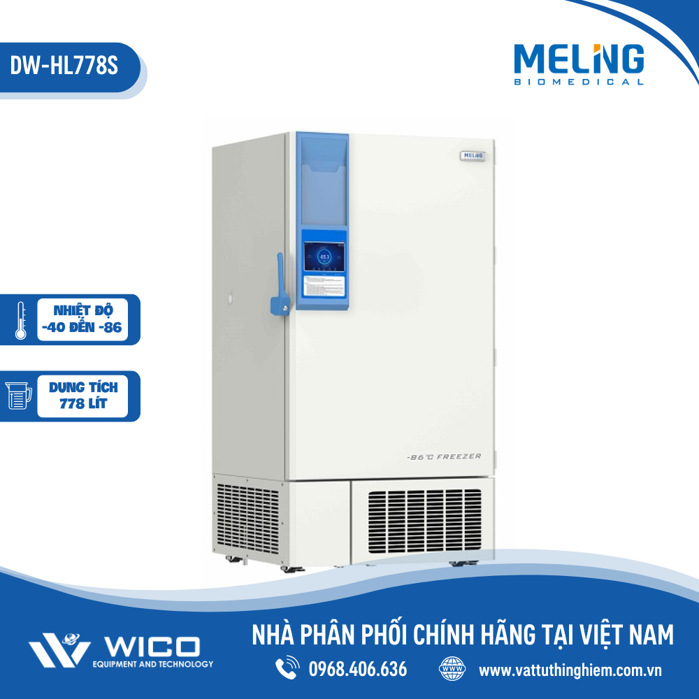 Tủ Lạnh Âm Sâu -86 độ Meiling DW-HL778S | 778 Lít