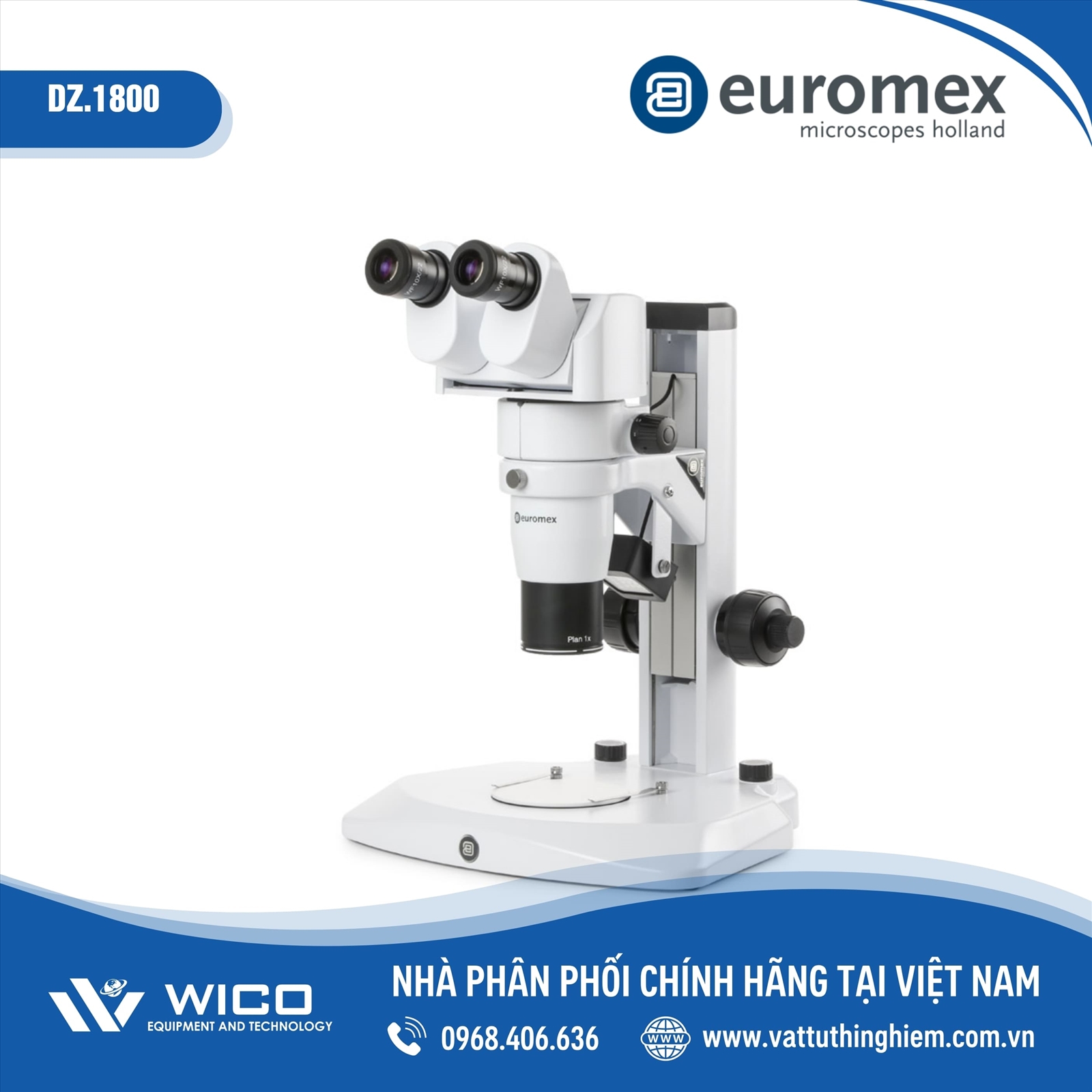 Kính hiển vi soi nổi Euromex DZ.1800 (8X tới 64X)