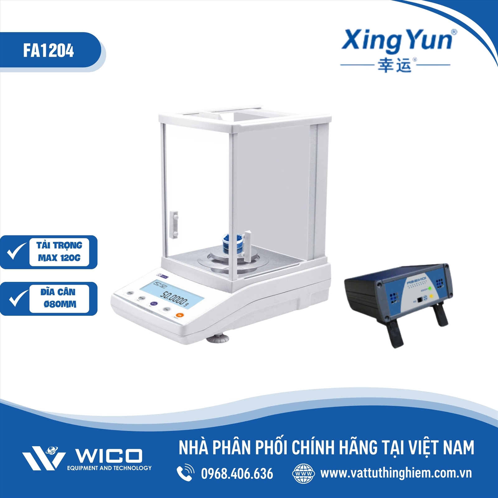 Cân phân tích 4 số lẻ XingYun FA1204 | 120g