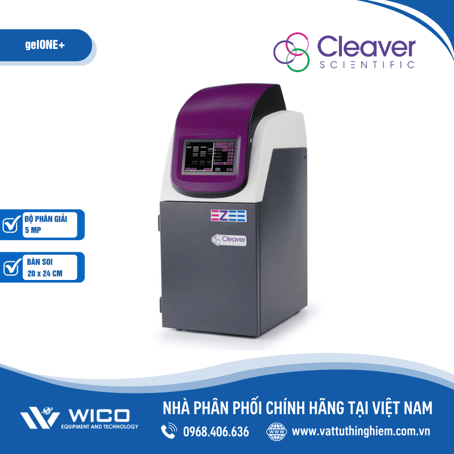 Hệ thống chụp ảnh gel Cleaver Scientific gelONE+