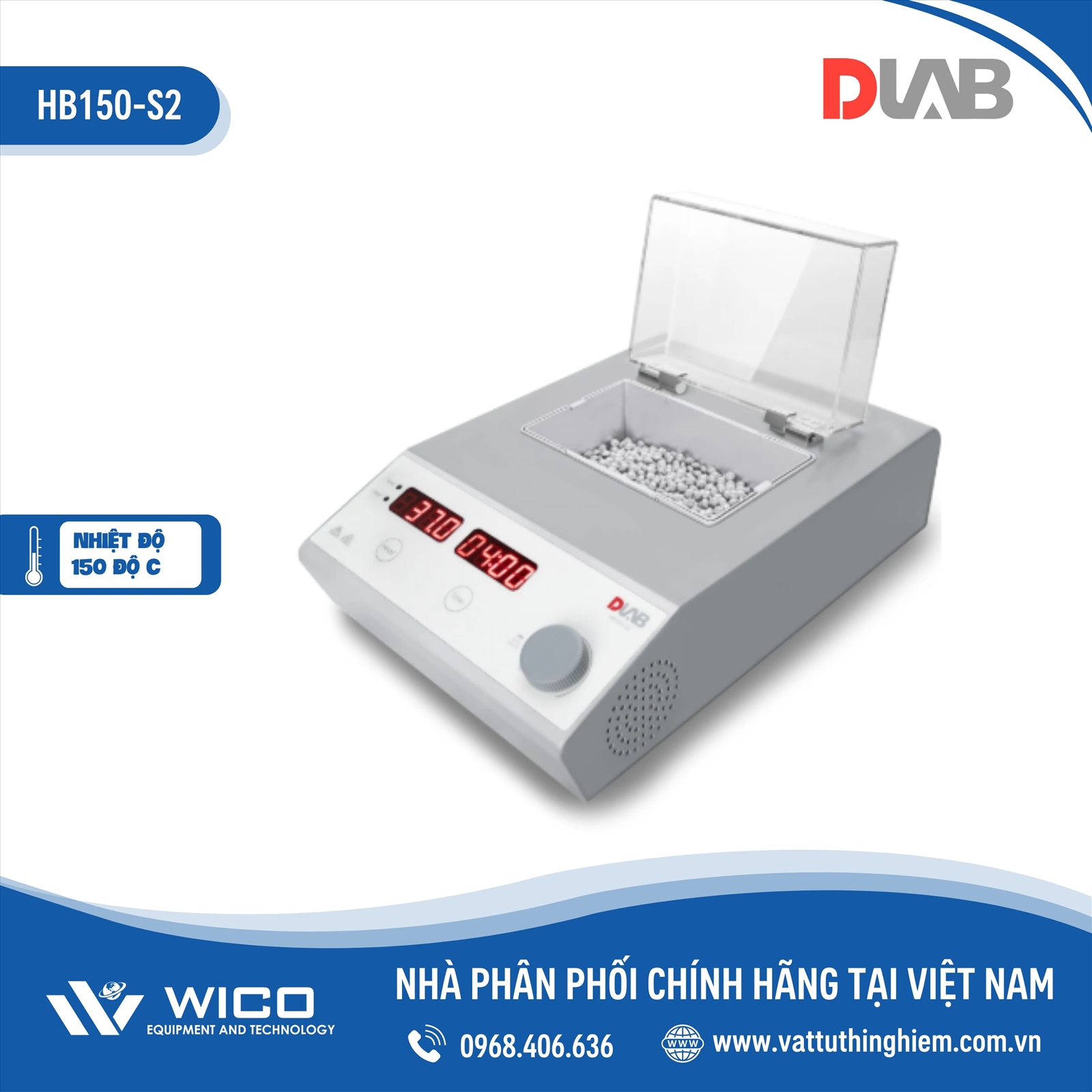 Bể ổn nhiệt khô - Block gia nhiệt HB150-S2