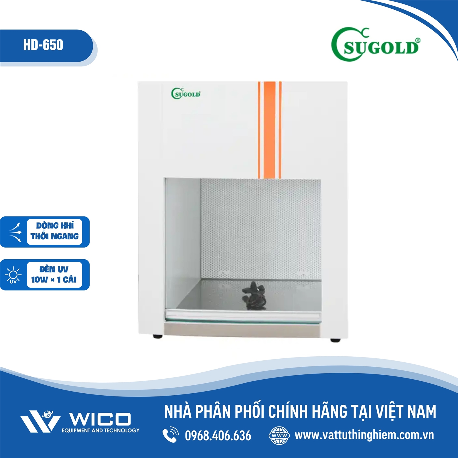 Tủ Cấy Vi Sinh Trung Quốc Sugold HD-650