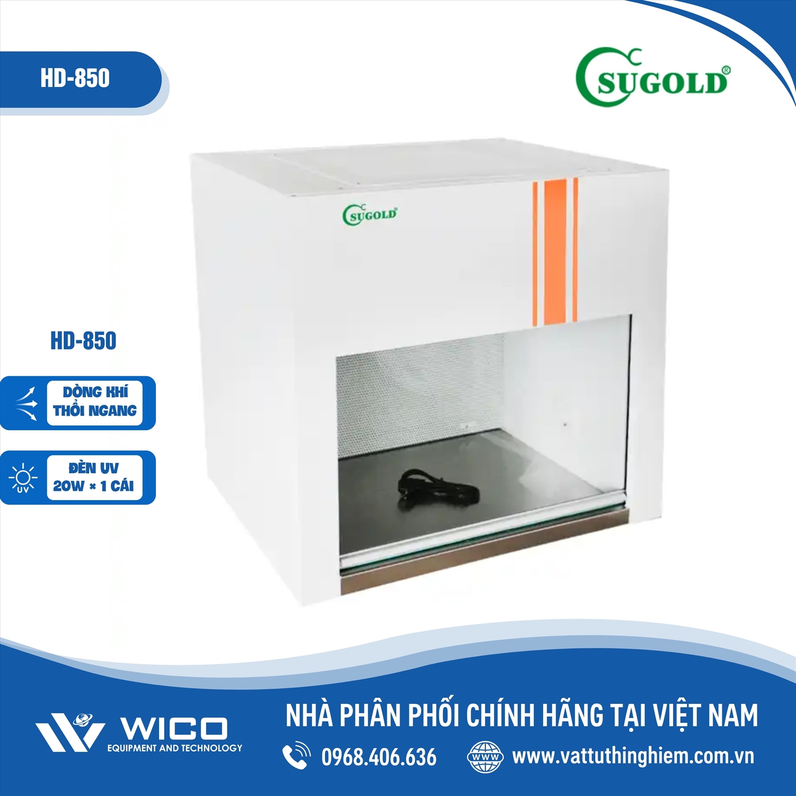 Tủ Cấy Vi Sinh Trung Quốc Sugold HD-850
