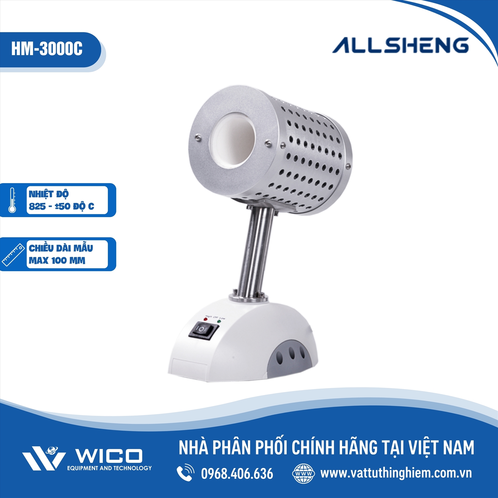 Máy Tiệt Trùng Que Cấy Allsheng HM-3000C