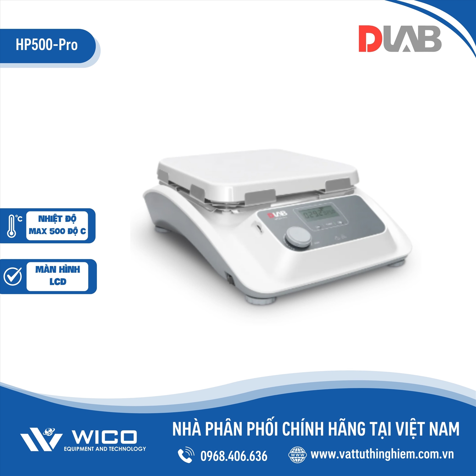 Bếp gia nhiệt Dlab HP500-Pro