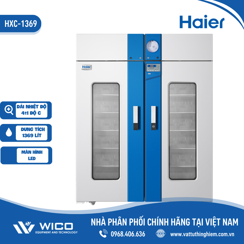 Tủ lạnh trữ máu Haier Biomedical 1369 lít HXC-1369