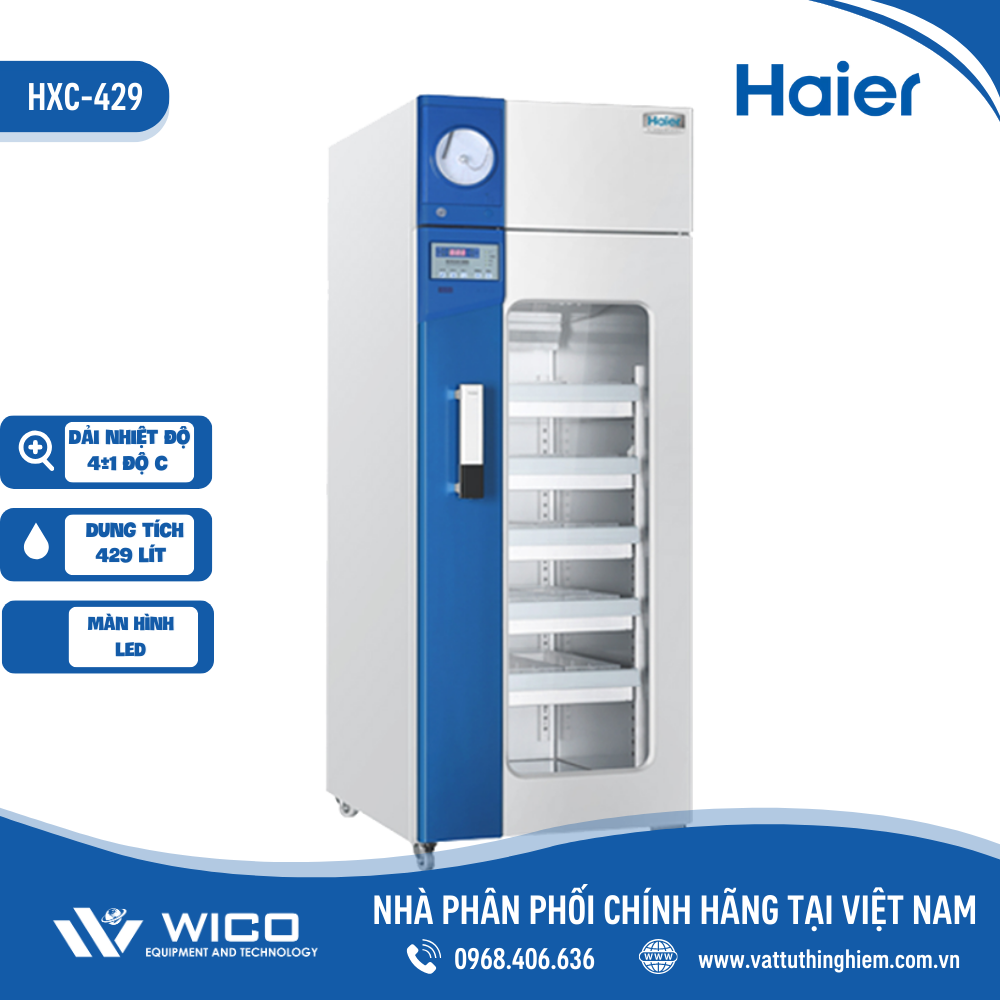 Tủ lạnh trữ máu Haier Biomedical 429 lít HXC-429