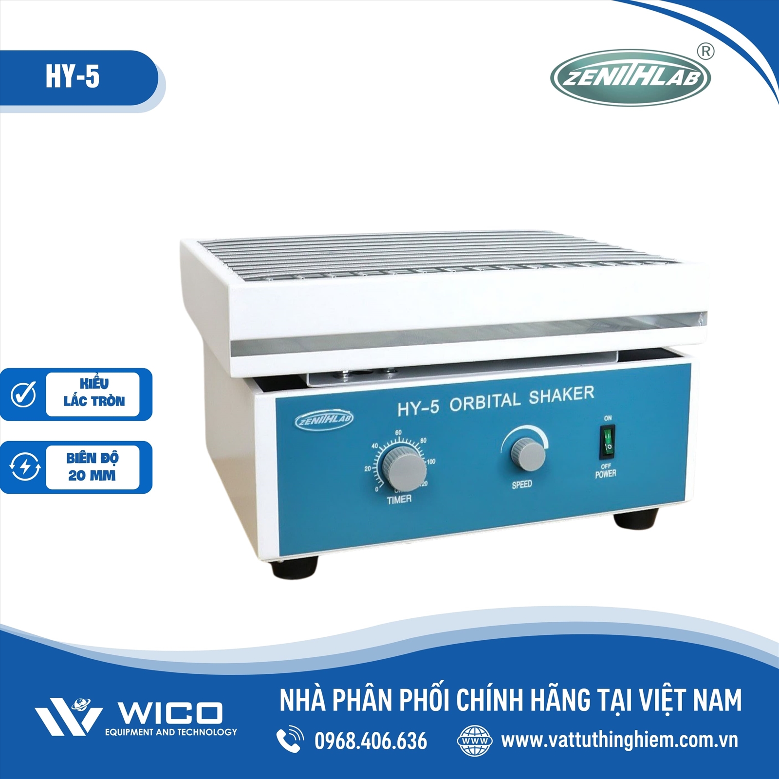 Máy lắc tròn Zenith - Trung Quốc HY-5