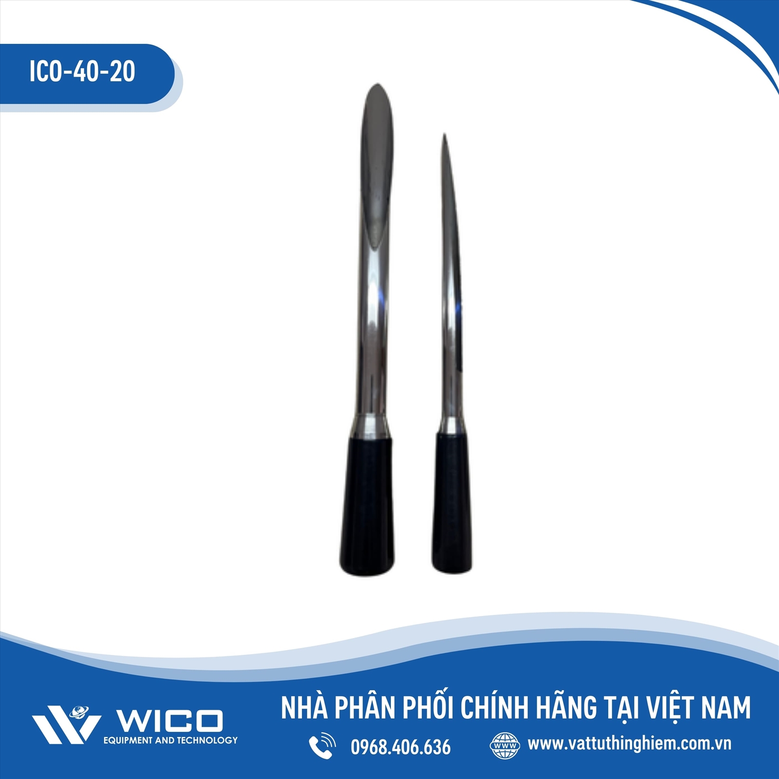 Xiên Lấy Mẫu ICO-40-20 | Công Dụng Lấy Mẫu Hạt Lớn