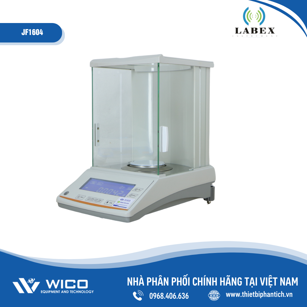 Cân phân tích 4 số lẻ 160g/0.0001g Labex - Anh JF1604