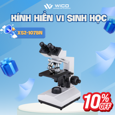 Kính hiển vi 2 mắt 1000 lần và 1600 lần XSZ-107BN
