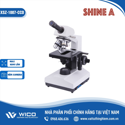 Kính hiển vi 2 mắt kết nối tivi Shinea XSZ-1007-CCD