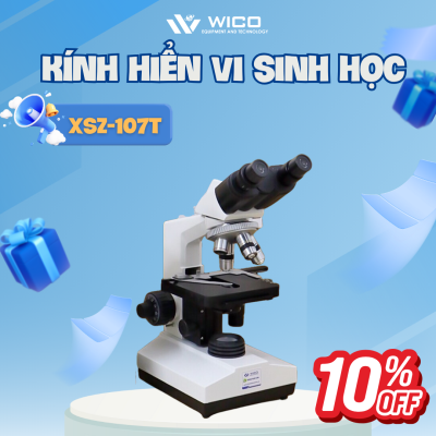 Kính hiển vi 2 mắt Trung Quốc XSZ-107T (đèn Halogen)