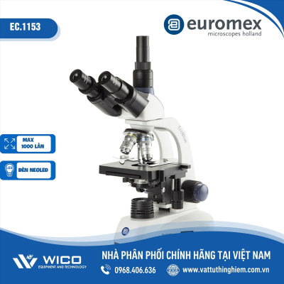 Kính hiển vi 3 mắt kết nối máy tính Ecoblue - Euromex
