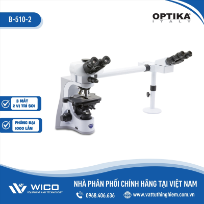 Kính Hiển Vi Sinh Học 3 Mắt (2 Người Quan Sát) Optika B-510-2