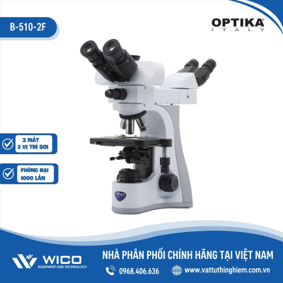 Kính Hiển Vi Sinh Học 3 Mắt (2 Người Quan Sát) Optika B-510-2F