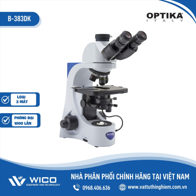 Kính Hiển Vi Sinh Học 3 Mắt B-383DK