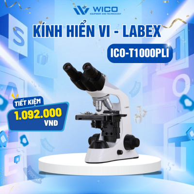 Kính Hiển Vi Sinh Học 3 Mắt Labex - Anh ICO-T1000PLi