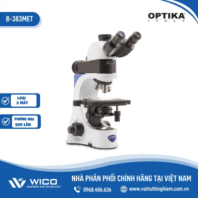 Kính Hiển Vi Sinh Học 3 Mắt Optika B-383MET