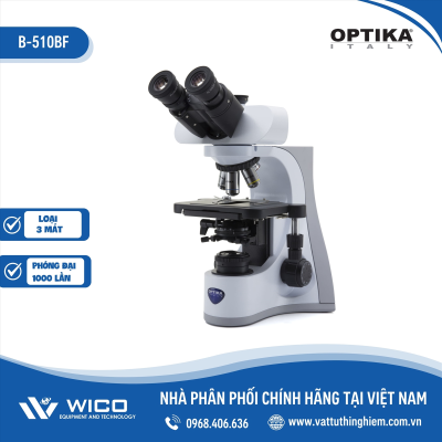 Kính Hiển Vi Sinh Học 3 Mắt Optika B-510BF