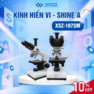 Kính Hiển Vi Sinh Học 3 Mắt XSZ-107SM