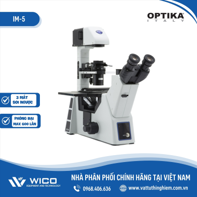 Kính Hiển Vi Soi Ngược 3 Mắt IM-5