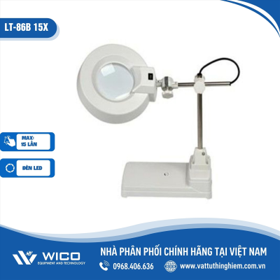 Kính lúp công nghiệp để bàn LT-86B (15X-LED)