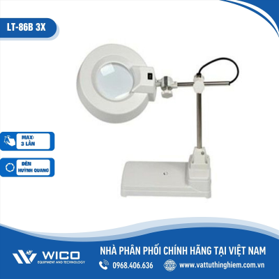 Kính lúp công nghiệp để bàn LT-86B (3X-LED)