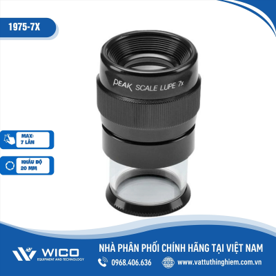 Kính lúp Peak cầm tay 1975-7X (phóng đại 7X, có vạch thước)