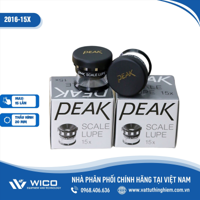 Kính lúp Peak cầm tay 2016-15X (phóng đại 15X, có vạch thước)