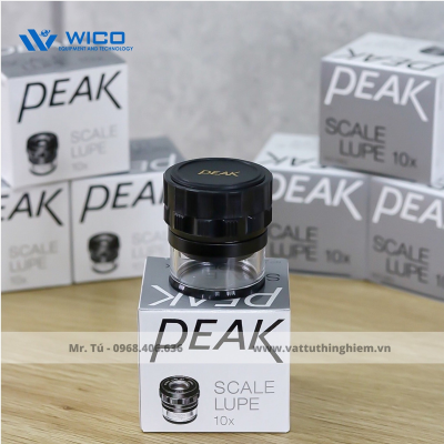 Kính lúp Peak cầm tay 2055-20X (phóng đại 20X, có vạch thước)