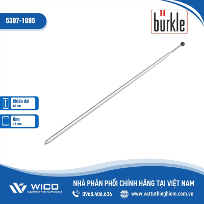 Lấy mẫu bột dung tích nhỏ dài 85cm thép không gỉ- Buerkle - Đức 5307-1085
