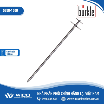 Lấy mẫu đa dụng dài 100cm Buerkle - Đức (Thép không gỉ) 5358-1000