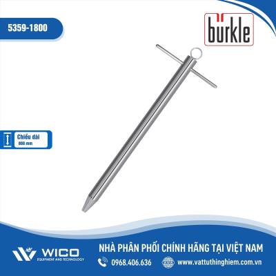 Lấy mẫu đa dụng dài 80cm Buerkle - Đức (Thép không gỉ) 5359-1800